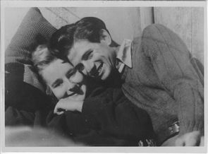 Rosemarie Heinze und Umberto Palo, Berlin 1945