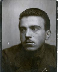 Passfoto von Ugo Brilli, Berlin 1944
